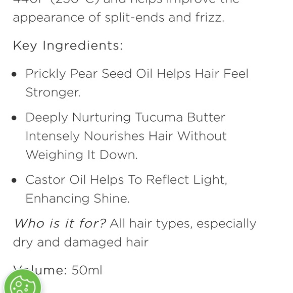 NIB christophe robin regenerating serum for hair prickly pear - Picture 6 of 6